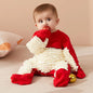 Girls Cleaning Mop Long Sleeve Crawling Jumpsuit