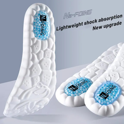 Men/Women Thick Sports Insoles Padded with Anti Odor