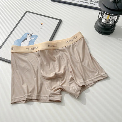 3pcs Comfortable Silk Mens Underwear Shorts XXL 3XL 4XL