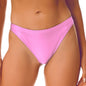 Glossy Womens Mid Waist Gym Fitness Yoga