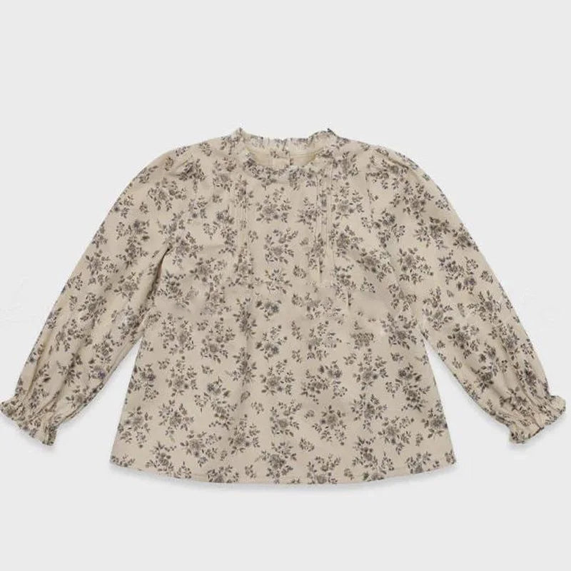 Long Sleeve Girls Top Pant Suit