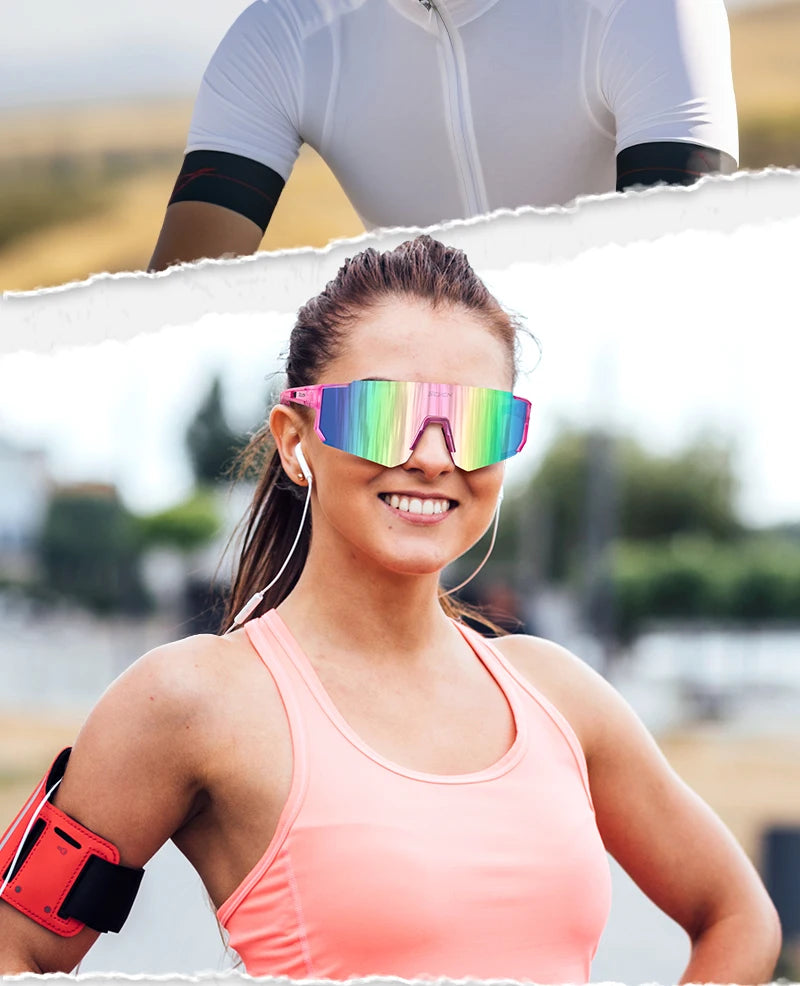 Men/Women Cycling MTB Bike Sports Hiking Mountain Climbing Glasses