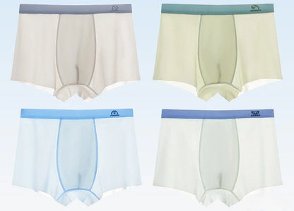 4PCS Breathable Boys Comfort Antibacteria Underwear