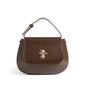 Hifashion Luxury Genuine Leather Saddle Shoulder Crossbody