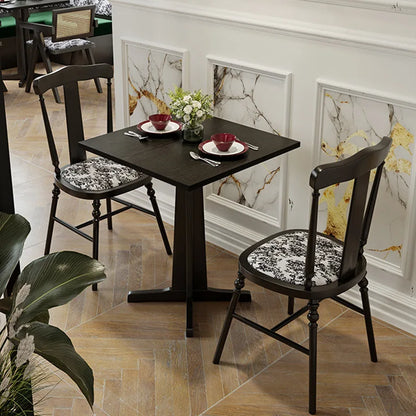Western Dining Table and Chair Cafe Hotel