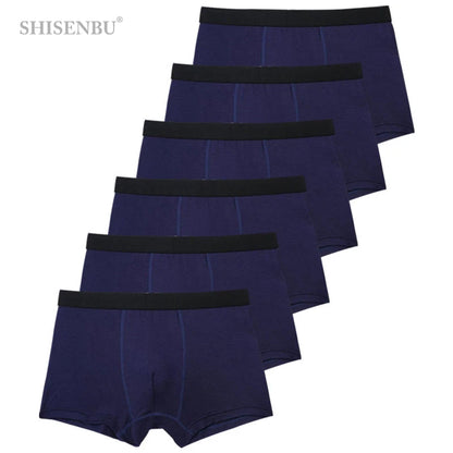6pc Sexy  Boxer Men Breathable Underwear