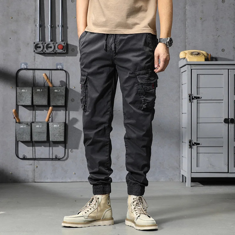Mens Cargo Pants, Casual Multi-Pocket Tactical