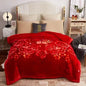 European Style Warm Raschel Blanket High End