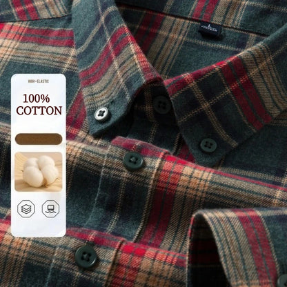 Men's, Plaid Casual Jacket, Anti-Wrinkle, Multi-Color