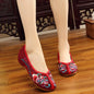 Women Casual Zapatos Vintage Cloth Single Shoes